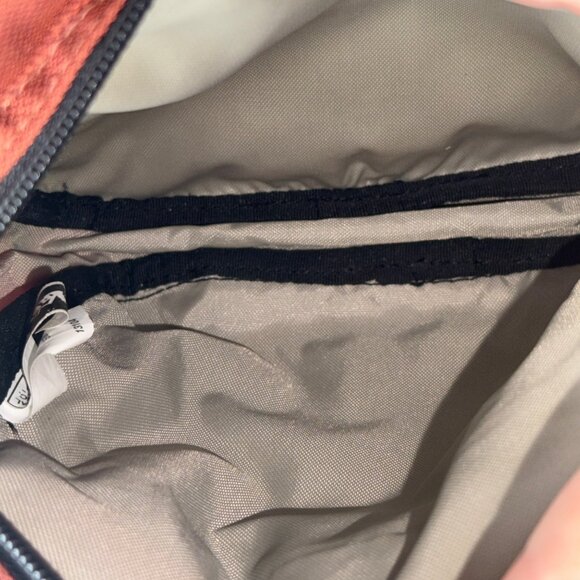 REI Adjustable Crossbody Bag Rust Red 8"x6.5" Lightweight Durable Nylon - Picture 9 of 12